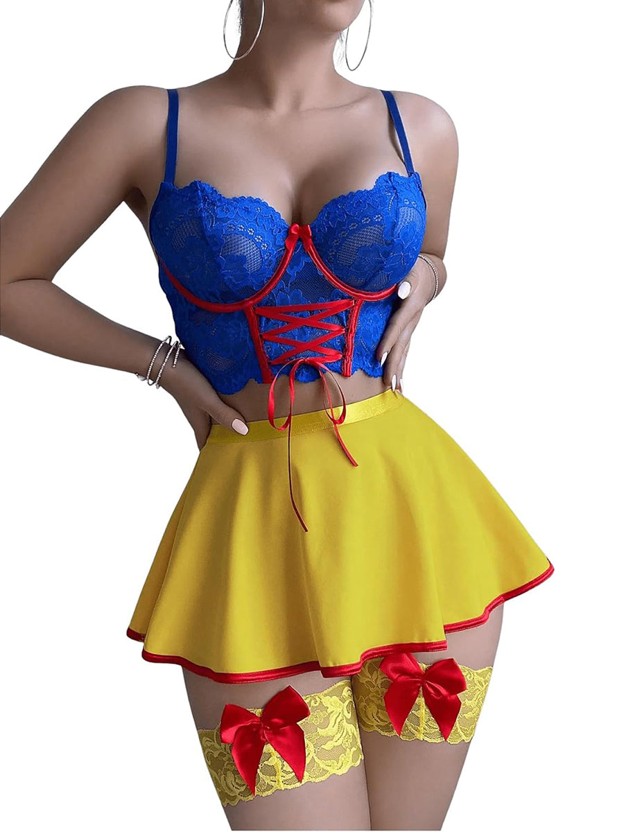 Sexy Snow White Princess Cosplay Costume for Women