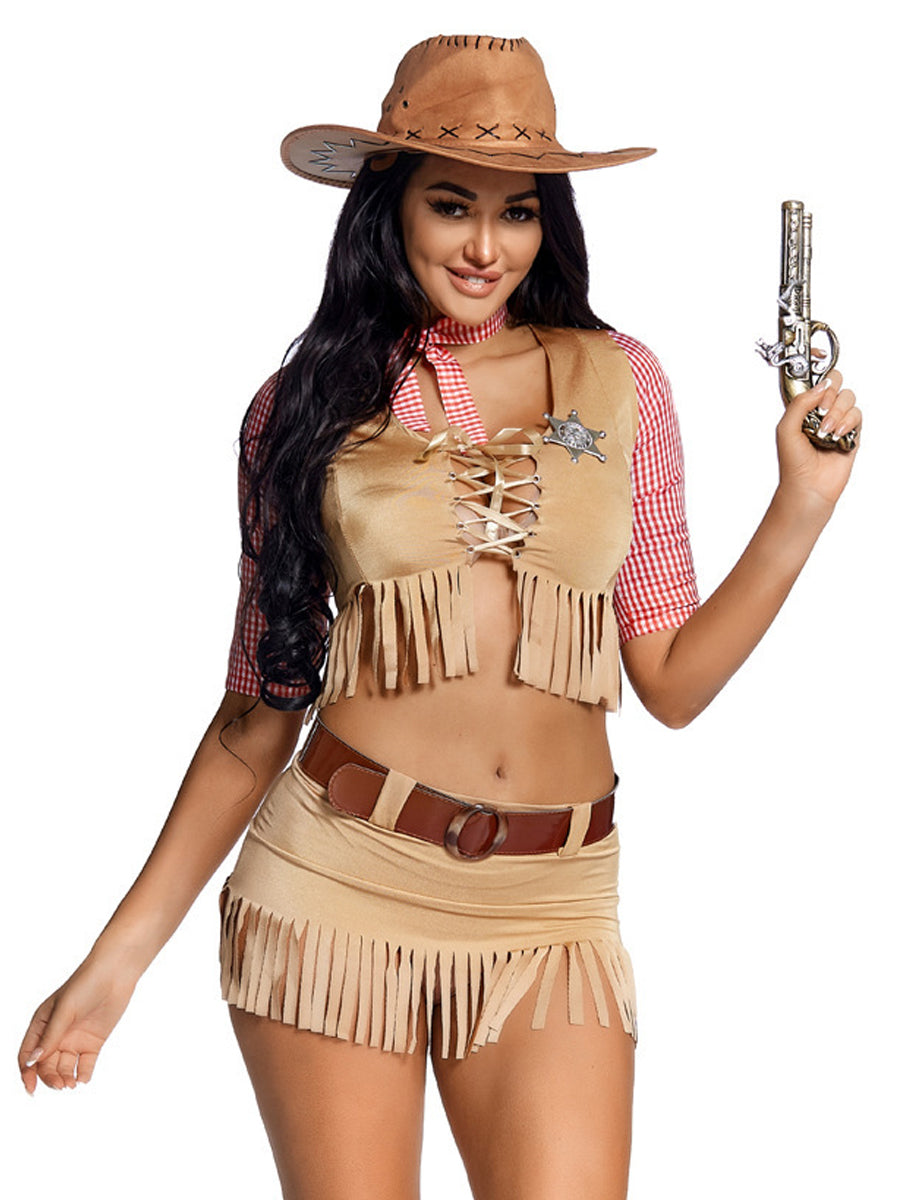 Sexy Western Cowgirl Costume for Women - Costume Inspire