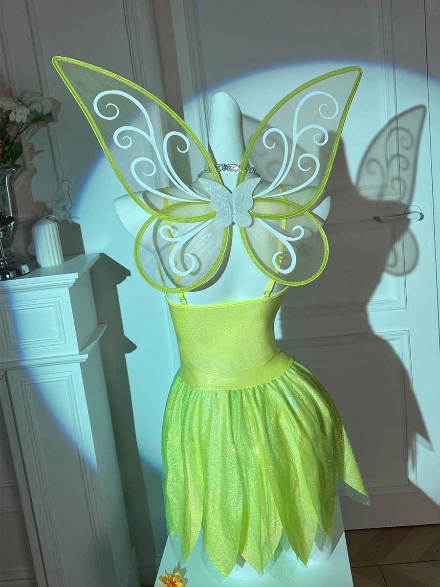 Sparkly Green Fairy Costume - Costume Inspire