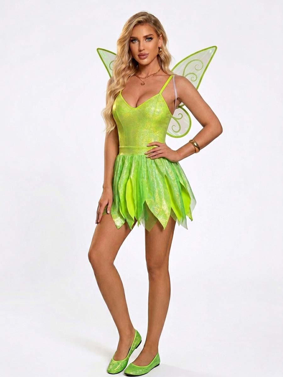 Sparkly Green Fairy Costume - Costume Inspire