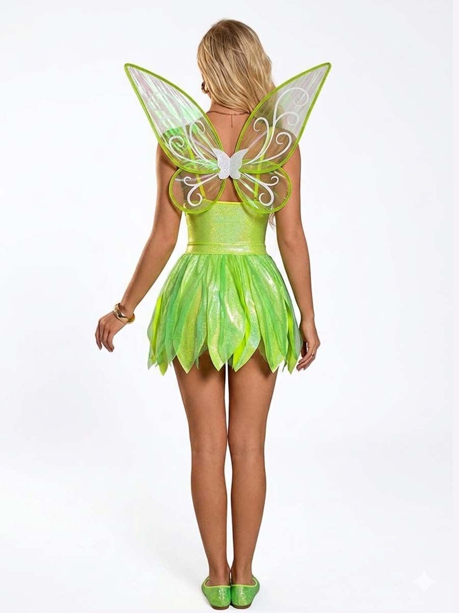Sparkly Green Fairy Costume - Costume Inspire