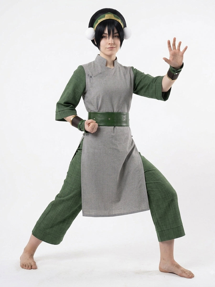 Toph Beifong Cosplay Costume for Adults - Costume Inspire