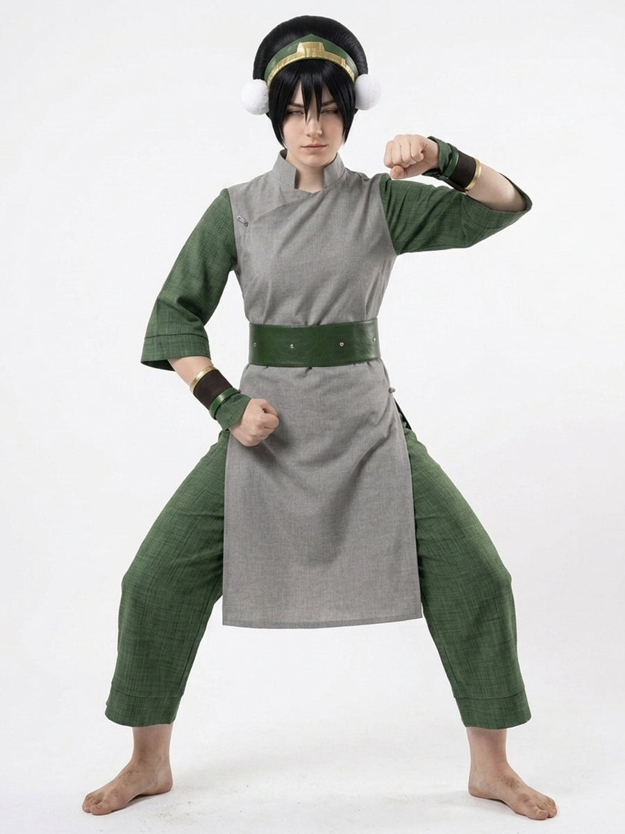 Toph Beifong Cosplay Costume for Adults - Costume Inspire