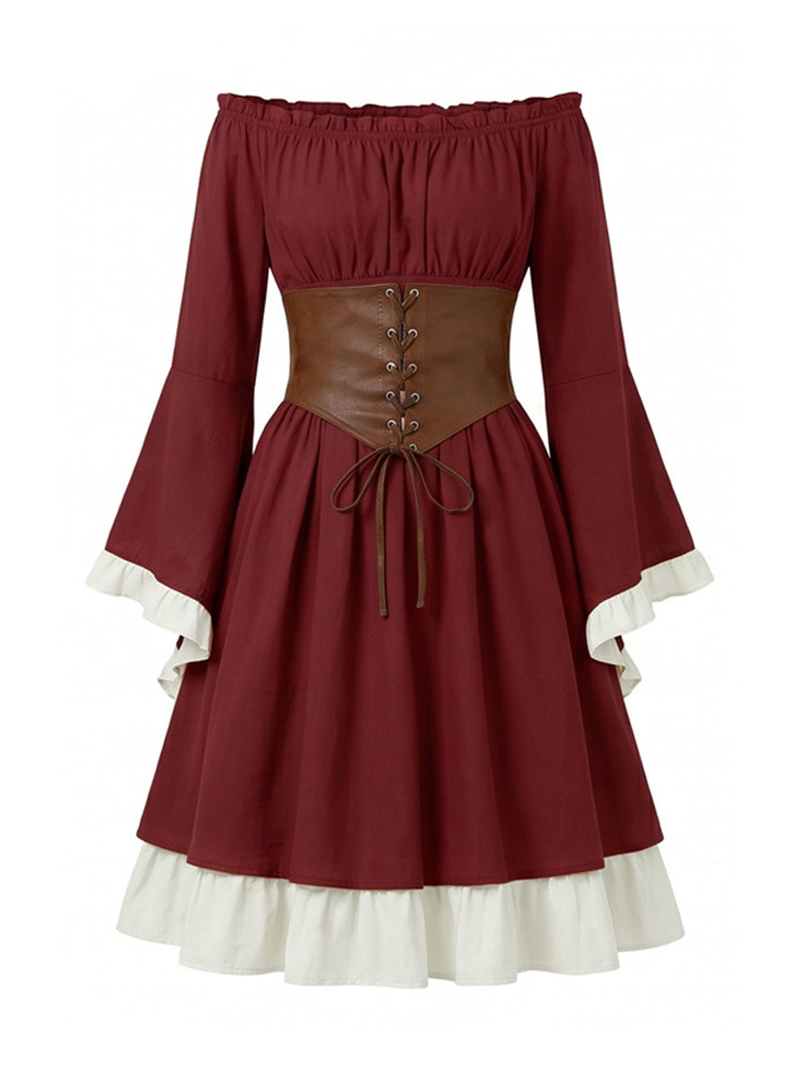 Women's Medieval Renaissance Pirate Dress - Costume Inspire