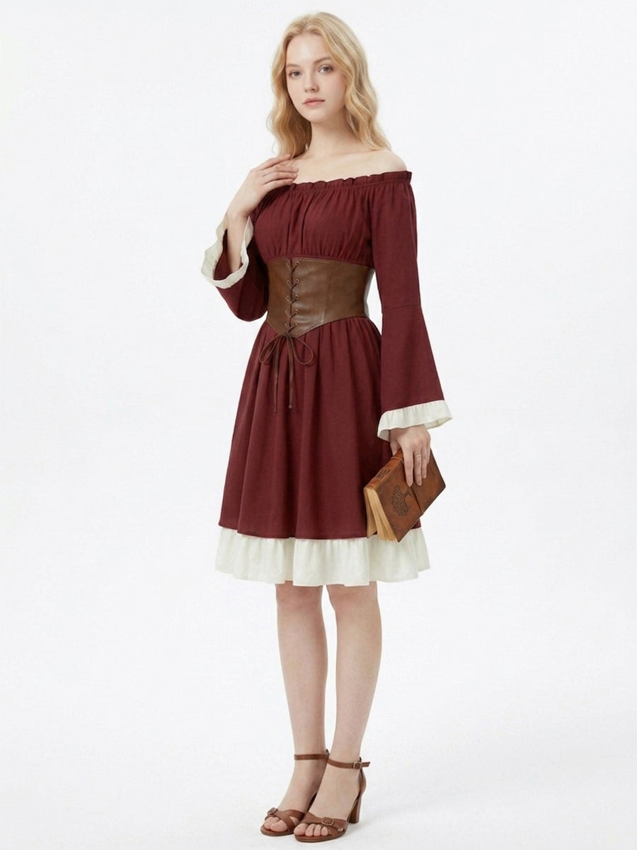 Women's Medieval Renaissance Pirate Dress - Costume Inspire