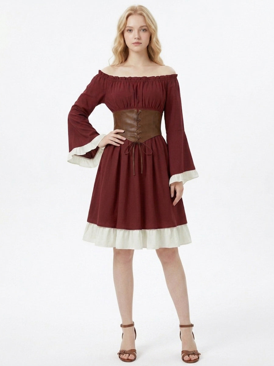 Women's Medieval Renaissance Pirate Dress - Costume Inspire