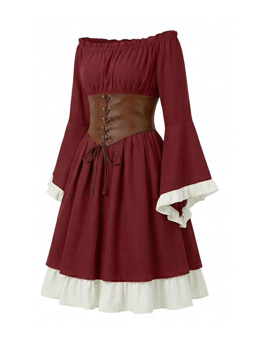 Women's Medieval Renaissance Pirate Dress - Costume Inspire