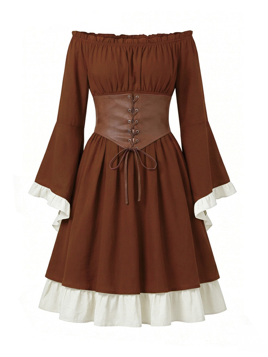 Women's Medieval Renaissance Pirate Dress - Costume Inspire