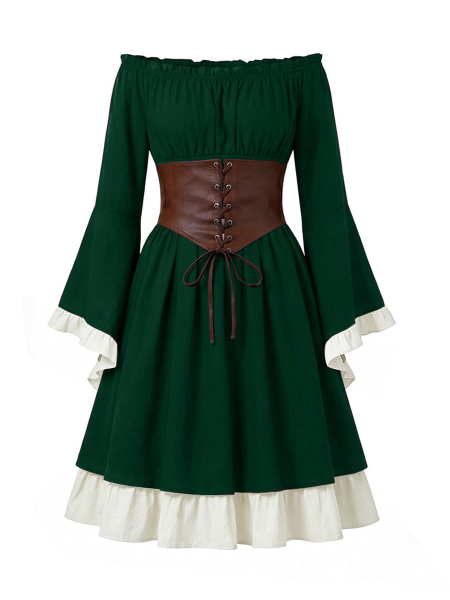 Women's Medieval Renaissance Pirate Dress - Costume Inspire