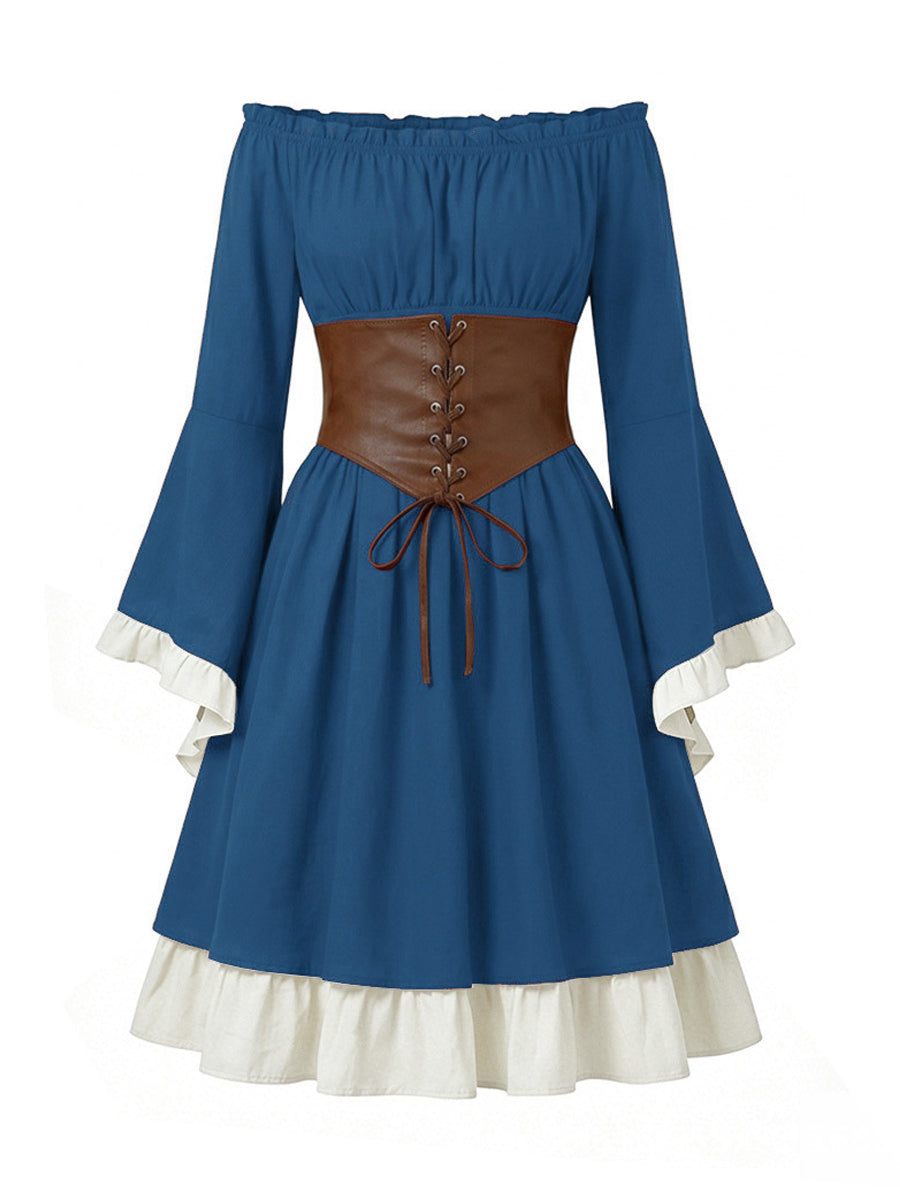 Women's Medieval Renaissance Pirate Dress - Costume Inspire