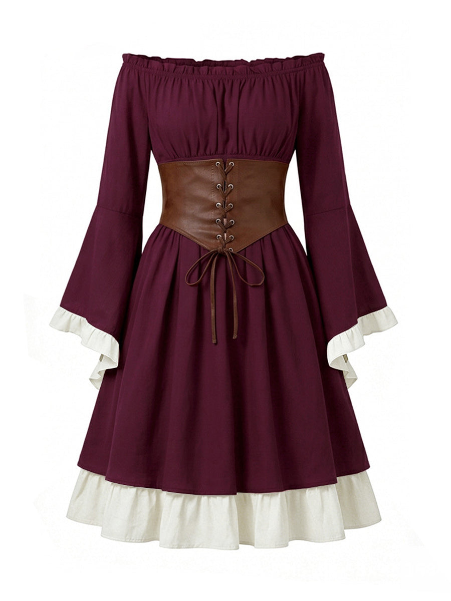 Women's Medieval Renaissance Pirate Dress - Costume Inspire